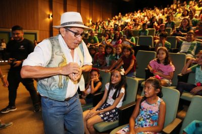 Festa Literária de Bragança tem contação de histórias com Juraci Siqueira