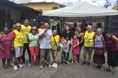 Moradores do bairro do Bengui têm domingo de cultura e arte