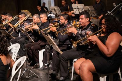 Banda Sinfônica Lauro Sodré emociona o público com trilhas de filmes