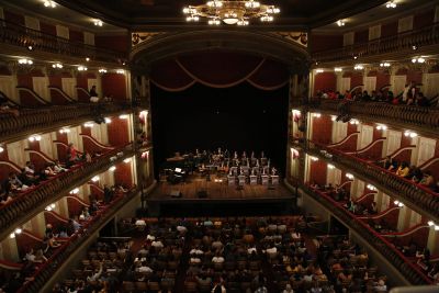 Secult celebra 142 anos do Theatro da Paz e 115 anos de Waldemar Henrique