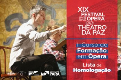 Secult divulga lista de candidatos homologados do II Curso de Formação em Ópera