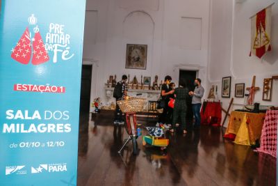 Preamar da Fé abre com Sala dos Milagres na Capela do Museu do Estado
