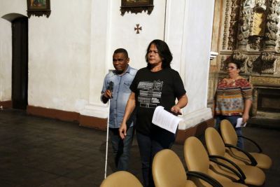 Sala dos Sentidos garante acesso à cultura a pessoas com deficiência