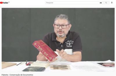 Conservação de documentos é tema de oficina na Semana Nacional de Museus