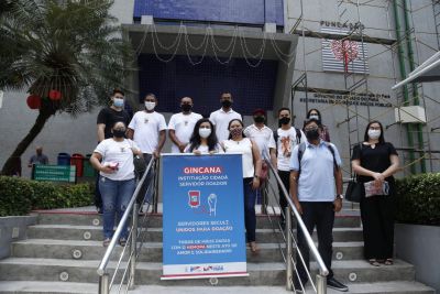 Campanha de doação de sangue leva servidores da Secult ao Hemopa