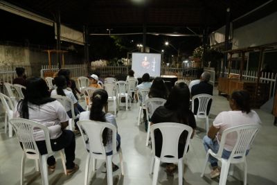 Estação Cultural de Icoaraci recebeu três dias de programação do Festival de Cinema Negro