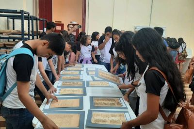 Projeto Conectando Arquivos mostra a estudantes a história de Curuçá
