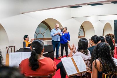Começa preparação da ópera 'Lucia di Lammermoor', atração do Festival do Theatro da Paz