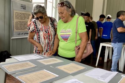 Com exposições e palestras, Marapanim recebeu o projeto 'Conectando Arquivos'