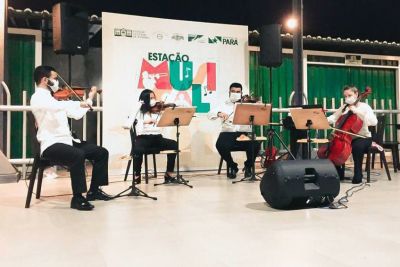 Música instrumental é a atração de domingo na Estação Cultural de Icoaraci