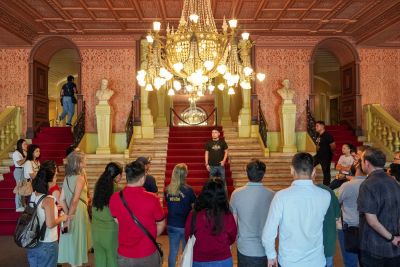 Theatro da Paz recebe visita do Iphan e avança na candidatura a Patrimônio Mundial da Unesco