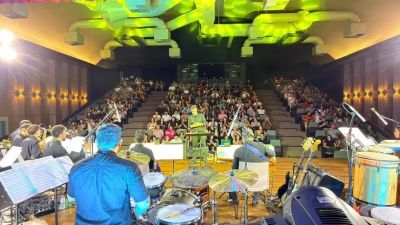 Amazônia Jazz Band encanta público em Bragança com a ‘Festa Amazônica’