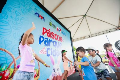 notícia: Páscoa no Parque da Cidade encerra programação com caça aos ovos e atividades para crianças